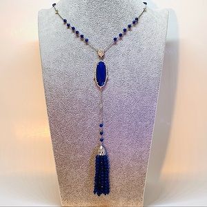 Vintage Sterling .925 Tassel Necklace